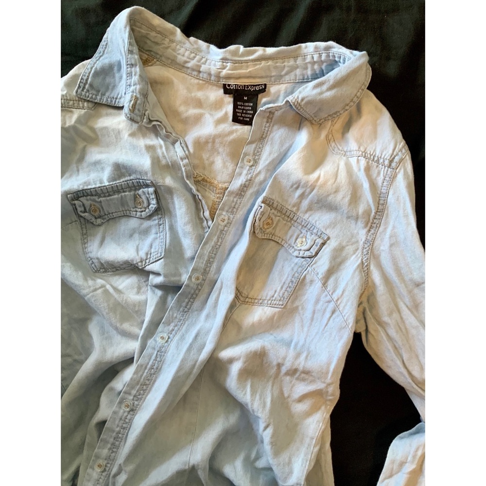 🎆Cotton Express Button Up